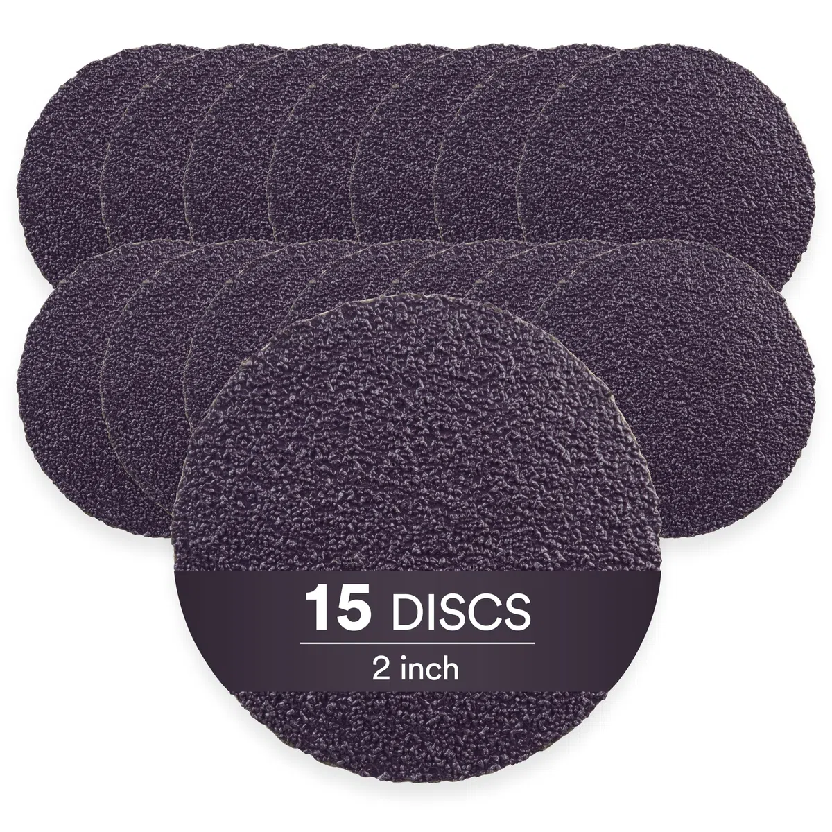 LogisAtuo Discos De Fibra Roloc 3M™ Cubitron™ II, 50mm Grano 80+
